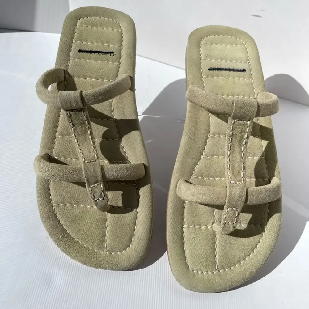 Free People Suede Strap Sandal Hadden